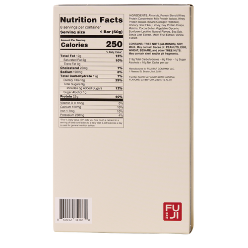 Matcha Protein Box (8 Bars) - FUJI Bar